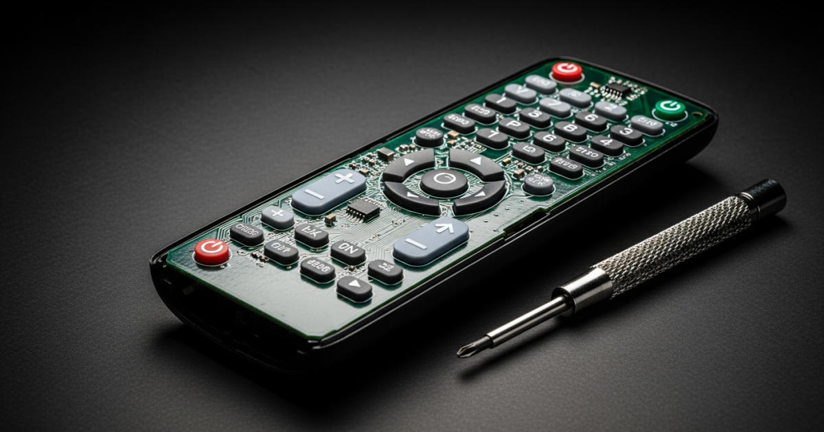 Nejčastější poruchy dálkových ovladačů a jak je opravit