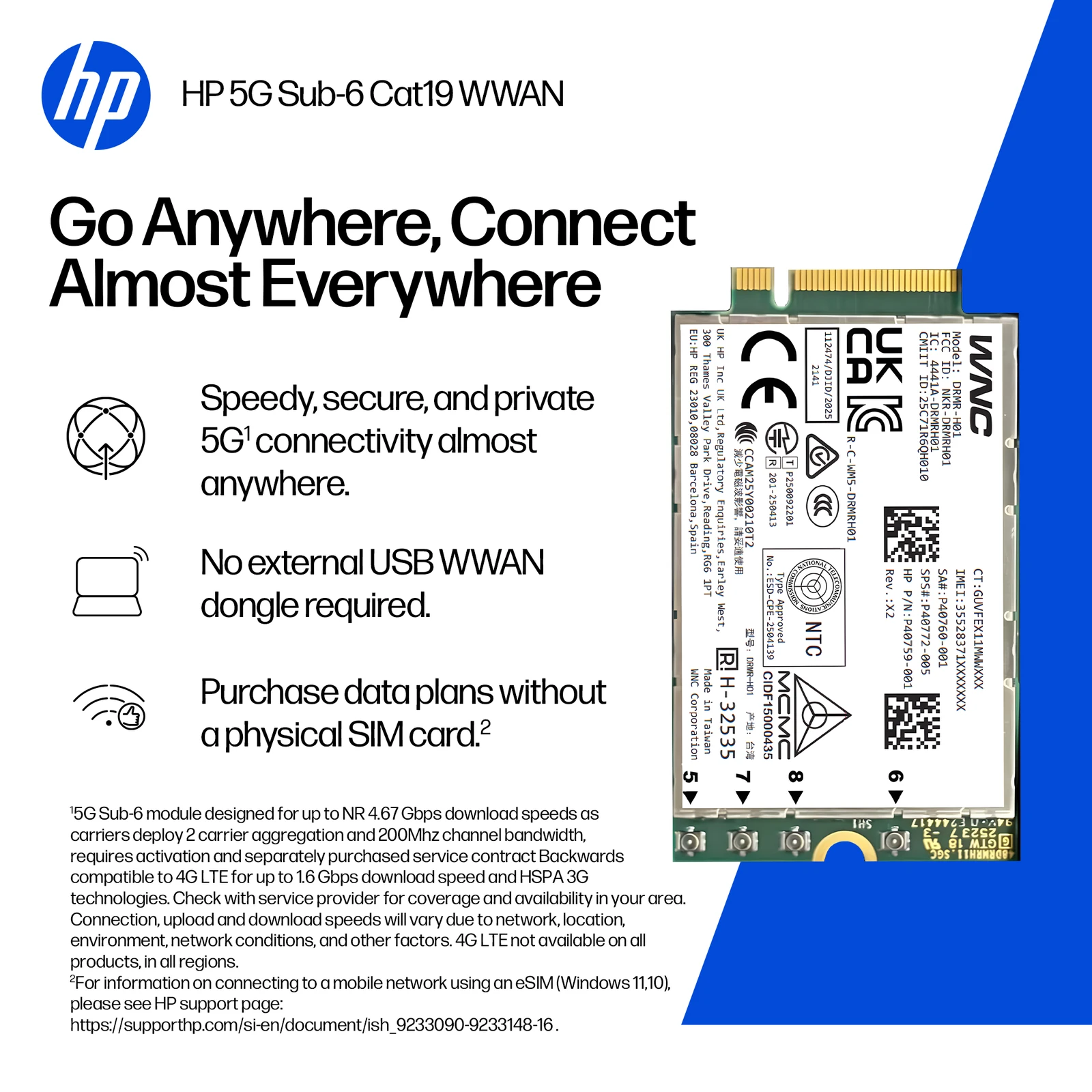 HP 5G WWAN