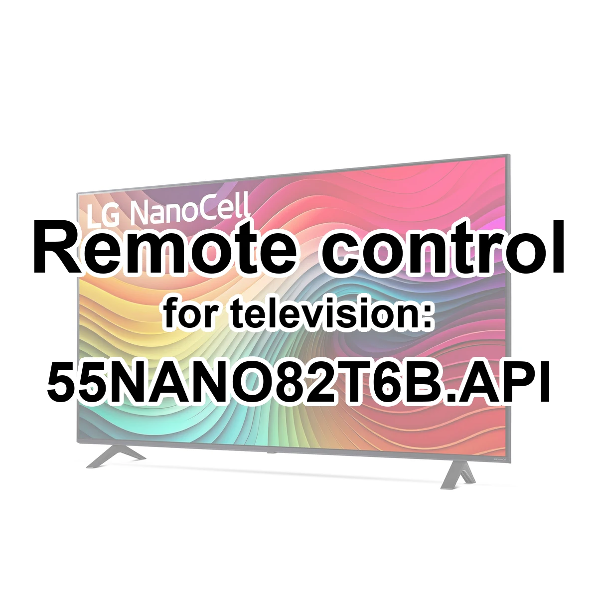 LG 55NANO82T6B.API replacement remote control different look