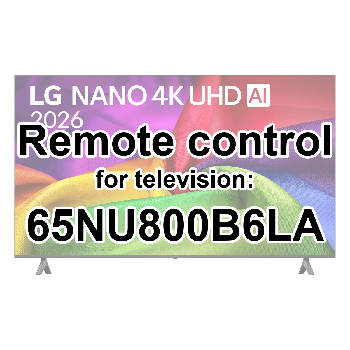 LG 65NU800B6LA replacement remote control different look
