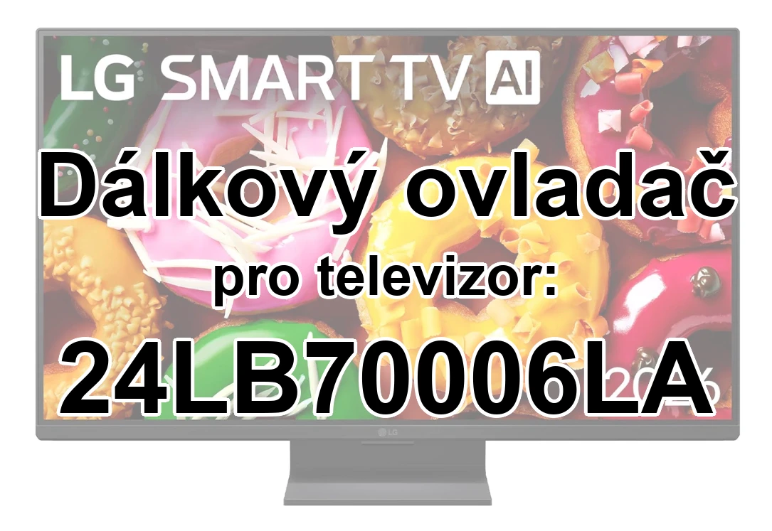 LG 24LB70006LA originální dálkový ovladač