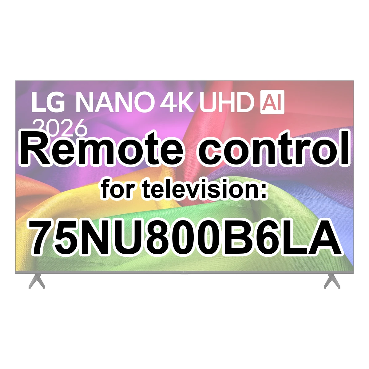 LG 75NU800B6LA original remote control