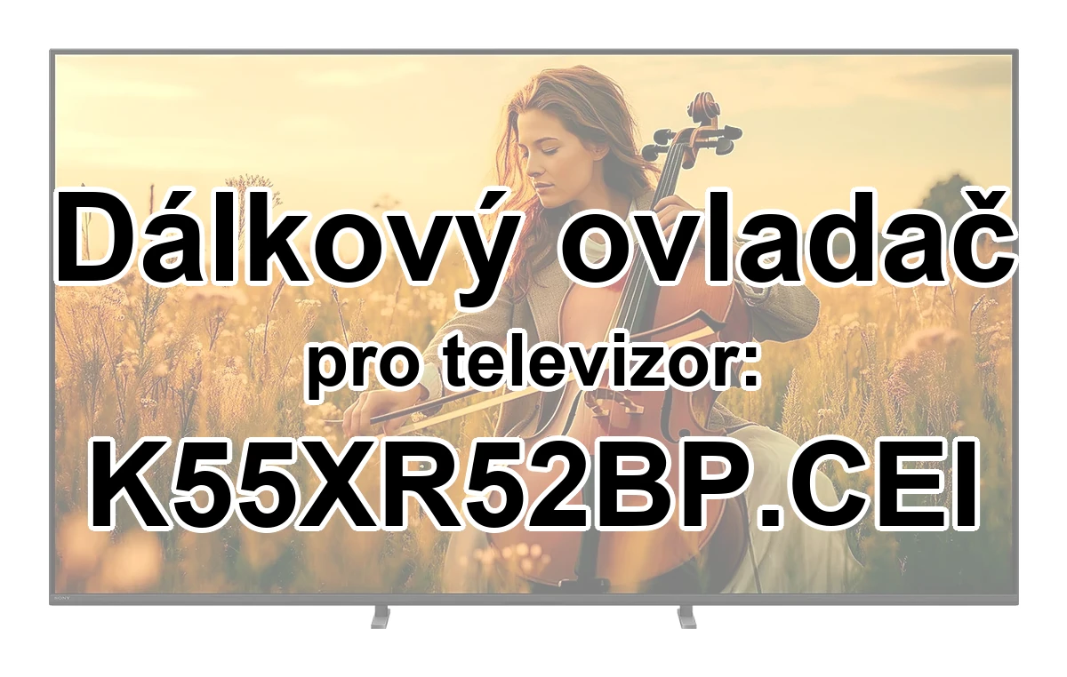 Sony K55XR52BP.CEI originální dálkový ovladač