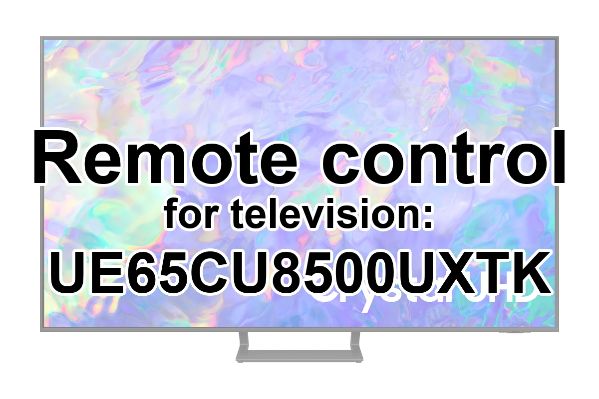 Samsung UE65CU8500UXTK original remote control