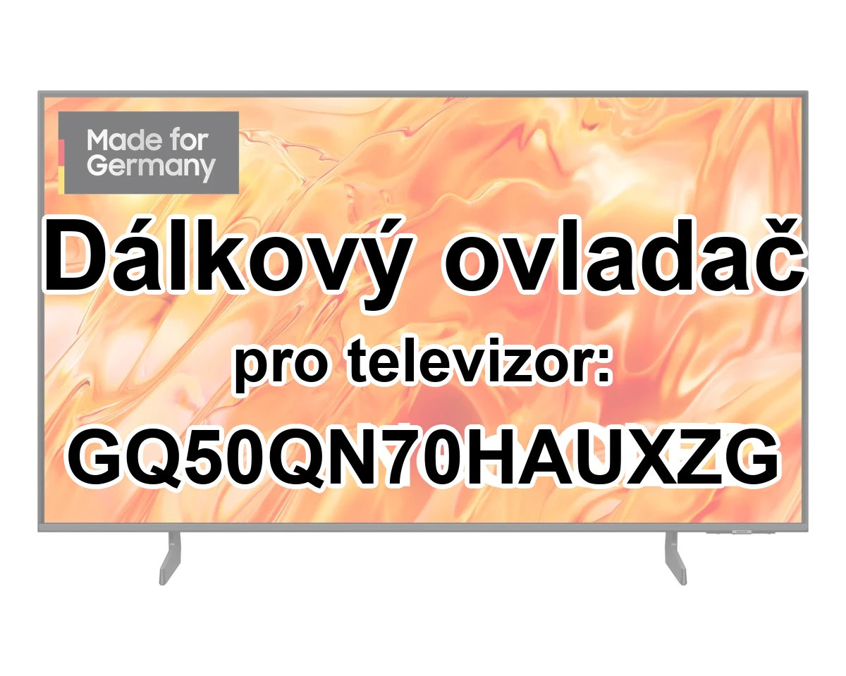Samsung GQ50QN70HAUXZG náhradní dálkový ovladač jiného vzhledu