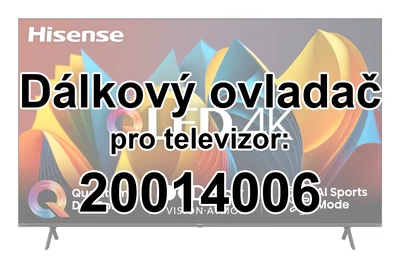 Hisense 20014006 originální dálkový ovladač