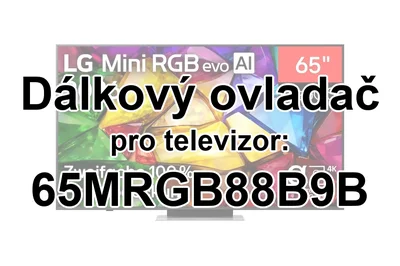 LG 65MRGB88B9B náhradní dálkový ovladač jiného vzhledu