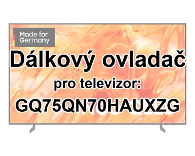 Samsung GQ75QN70HAUXZG náhradní dálkový ovladač pro seniory