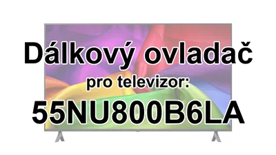 LG 55NU800B6LA originální dálkový ovladač