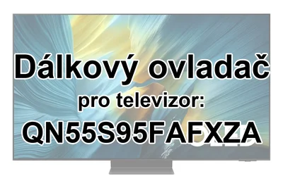 Samsung QN55S95FAFXZA náhradní dálkový ovladač pro seniory