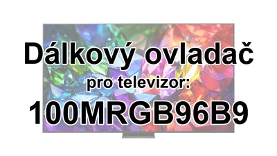 LG 100MRGB96B9 originální dálkový ovladač